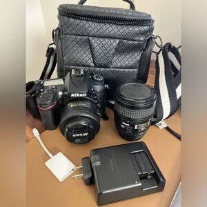 Nikon D7200 24.2 MP Digital SLR Camera With AF Micro Nikkor 60mm AND AF-S 35mm